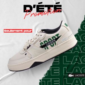 LACOSTE OFF WTH/BLK 746SMA00482G9